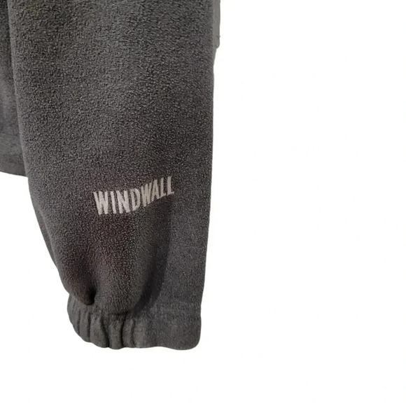 The North Face Windwall Gray Full Zip Lightweight Jacket Large - Picture 4 of 5